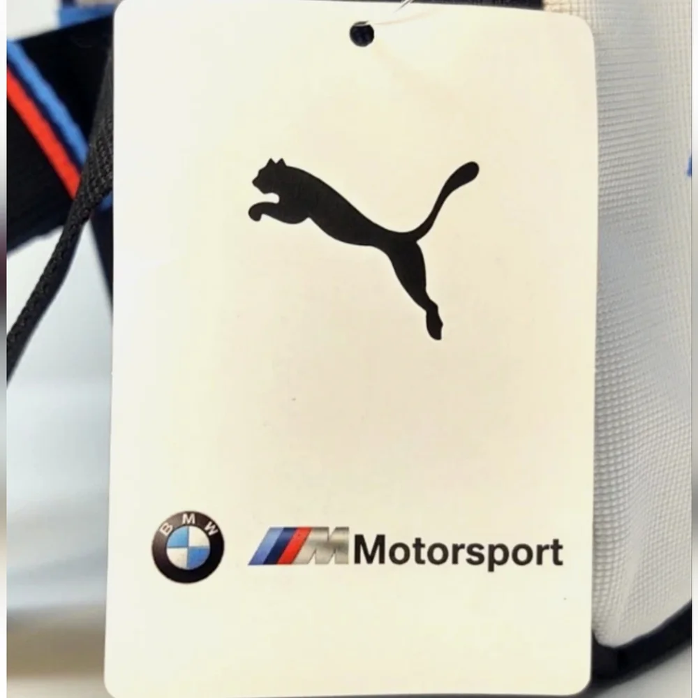 NWT Men's Puma x BMW Motorsport Double Portable Waist Bag - Picture 8 of 16